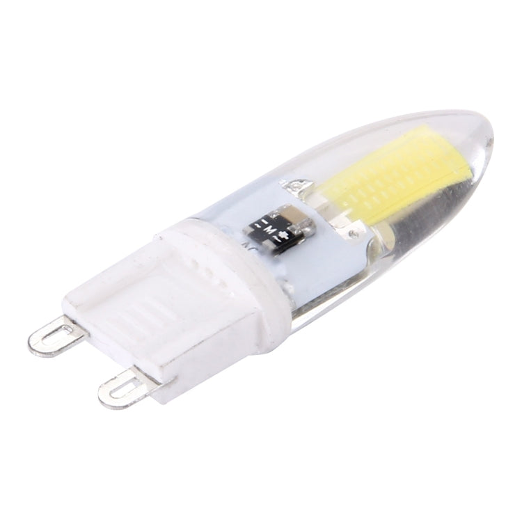 3W COB LED Light , G9 300LM Silicone Dimmable SMD 1505 for Halls / Office / Home, AC 220-240V(White Light) - LED Blubs & Tubes by buy2fix | Online Shopping UK | buy2fix