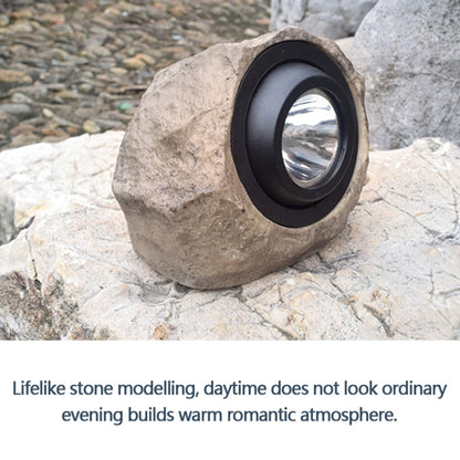 Solar Powered Simulated Stone Spotlight LED Light IP65 Waterproof Outdoor Garden Lawn Lamp - Solar Lights by buy2fix | Online Shopping UK | buy2fix