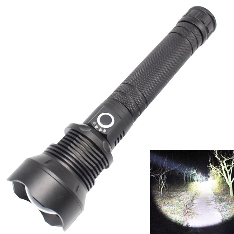 X92 Luminous Flux: 2000lm LED Waterproof Flashlight, Retractable Focus Function (Black) - LED Flashlight by buy2fix | Online Shopping UK | buy2fix