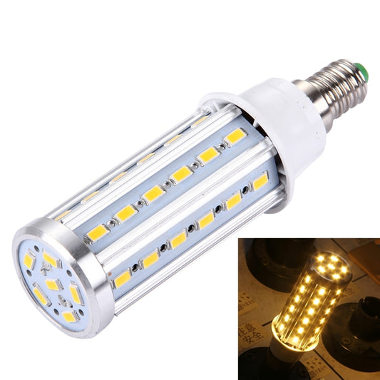 10W Aluminum Corn Light Bulb, E14 880LM 42 LED SMD 5730, AC 85-265V(Warm White) - LED Blubs & Tubes by buy2fix | Online Shopping UK | buy2fix