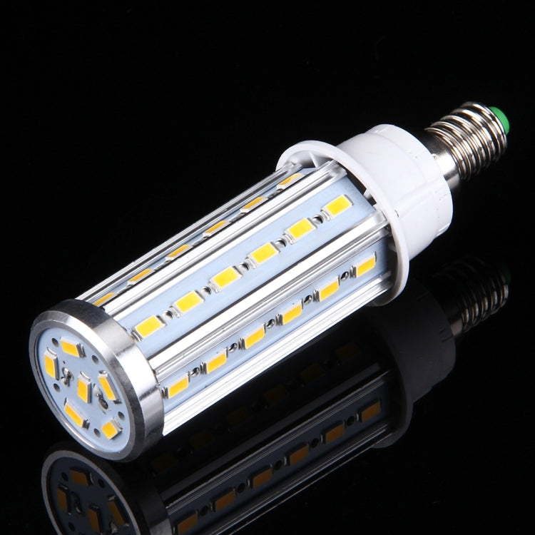 10W Aluminum Corn Light Bulb, E14 880LM 42 LED SMD 5730, AC 85-265V(Warm White) - LED Blubs & Tubes by buy2fix | Online Shopping UK | buy2fix