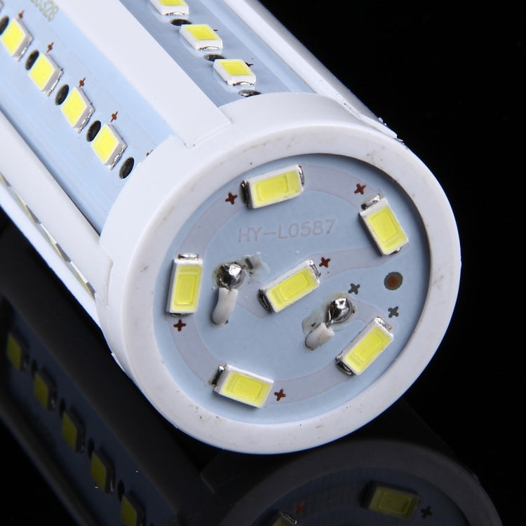 10W PC Case Corn Light Bulb, E27 880LM 42 LED SMD 5730, AC 85-265V(White Light) - LED Blubs & Tubes by buy2fix | Online Shopping UK | buy2fix