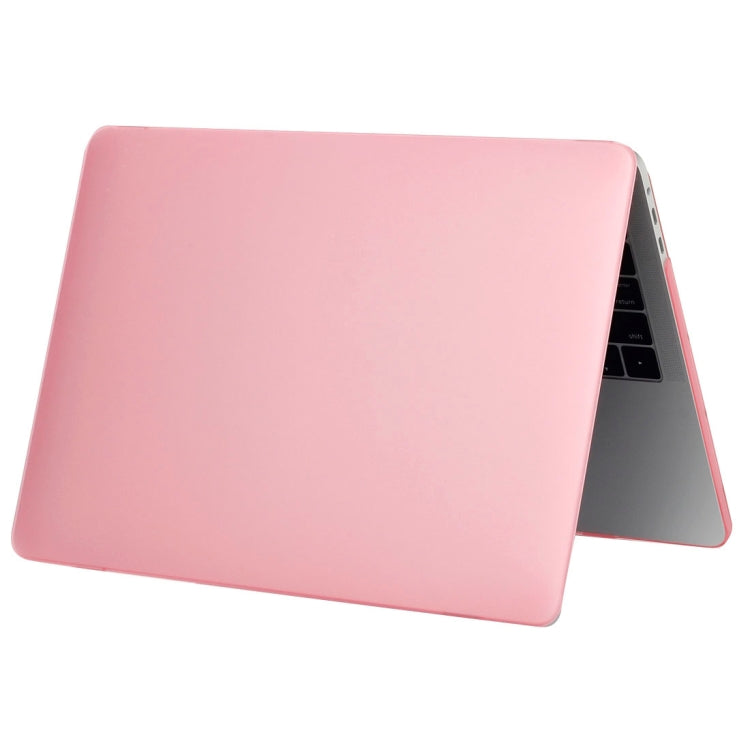 Laptop Frosted Texture PC Protective Case for 2016 New Macbook Pro 13.3 inch A2159 & A1706 & A1708(Pink) - MacBook Pro Cases by buy2fix | Online Shopping UK | buy2fix