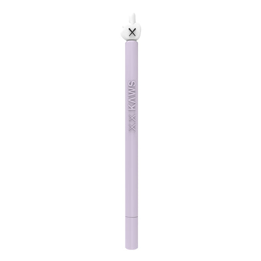 LOVE MEI For Apple Pencil 2 Middle Finger Shape Stylus Pen Silicone Protective Case Cover (Purple) - Pencil Accessories by LOVE MEI | Online Shopping UK | buy2fix