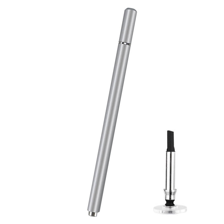 Universal Nano Disc Nib Capacitive Stylus Pen with Magnetic Cap & Spare Nib (Cosmic Grey) - Stylus Pen by buy2fix | Online Shopping UK | buy2fix