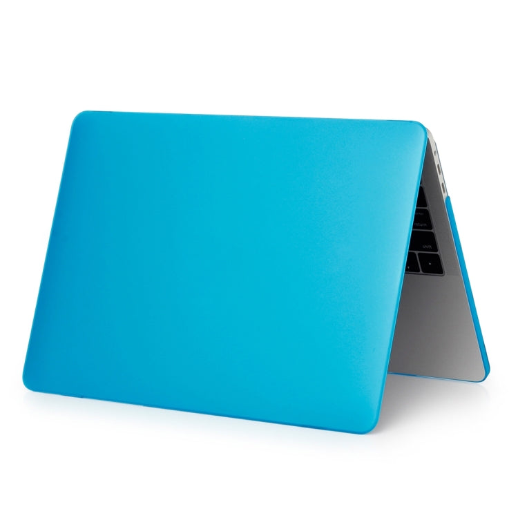 ENKAY Hat-Prince 2 in 1 Frosted Hard Shell Plastic Protective Case + US Version Ultra-thin TPU Keyboard Protector Cover for 2016 New MacBook Pro 13.3 inch without Touchbar (A1708)(Blue) - MacBook Pro Cases by ENKAY | Online Shopping UK | buy2fix