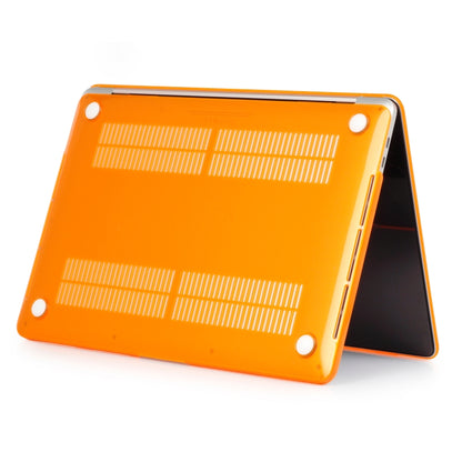 Laptop Crystal Style PC Protective Case for MacBook Pro 15.4 inch A1990 (2018) (Orange) - MacBook Pro Cases by buy2fix | Online Shopping UK | buy2fix