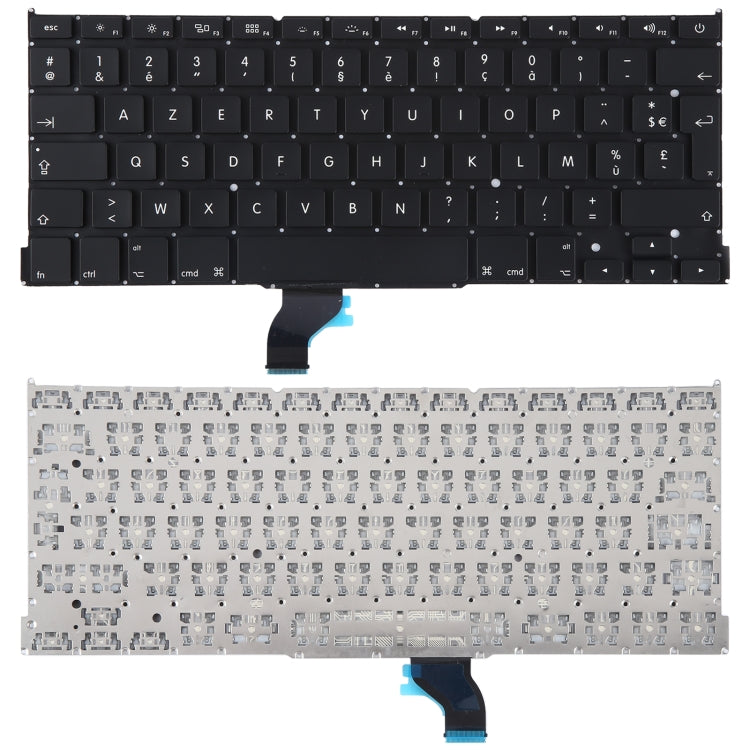For Macbook Pro Retina A1502 2013-2015 UK French Version Keyboard - Keyboard by buy2fix | Online Shopping UK | buy2fix
