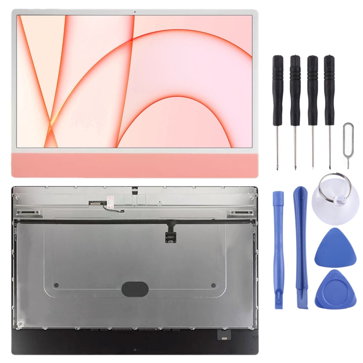 For Apple iMac 24 inch A2438 A2439 2021 4.5K LM235UH1 SD C1 M1 M2 LCD Screen (Pink) - LCD Screen by buy2fix | Online Shopping UK | buy2fix