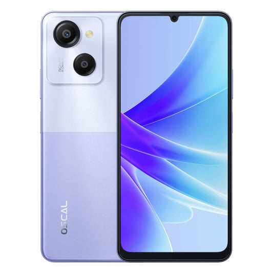 [HK Warehouse] Blackview Oscal MODERN 8, 8GB+256GB, Fingerprint Identification, 6.75 inch Android 13 Unisoc T616 Octa Core up to 2.2GHz, Network: 4G, OTG (Purple) - Blackview by Blackview | Online Shopping UK | buy2fix