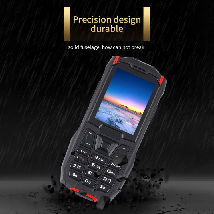 Rugtel R2C Rugged Phone, IP68 Waterproof Dustproof Shockproof, 2.4 inch, MTK6261D, 2500mAh Battery, SOS, FM, Dual SIM(Red) - Others by Rugtel | Online Shopping UK | buy2fix