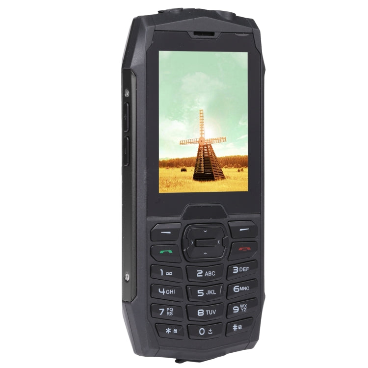 Rugtel R3C Rugged Phone, IP68 Waterproof Dustproof Shockproof, 2.8 inch, MTK6261D, 2000mAh Battery, SOS, FM, Dual SIM(Black) - Others by Rugtel | Online Shopping UK | buy2fix