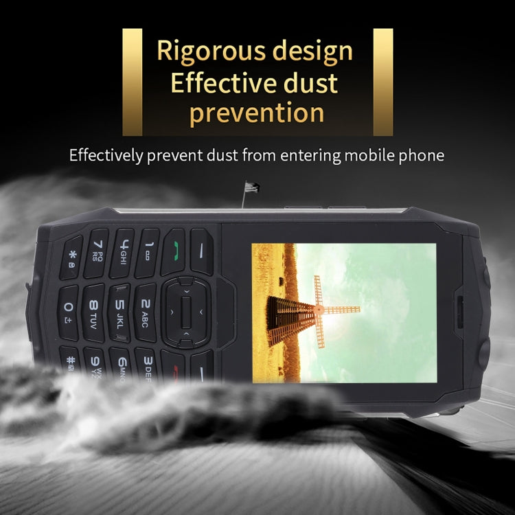 Rugtel R3C Rugged Phone, IP68 Waterproof Dustproof Shockproof, 2.8 inch, MTK6261D, 2000mAh Battery, SOS, FM, Dual SIM(Silver) - Others by Rugtel | Online Shopping UK | buy2fix