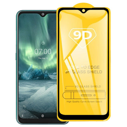 For Nokia 7.2 9D Full Glue Full Screen Tempered Glass Film - Nokia Tempered Glass by buy2fix | Online Shopping UK | buy2fix