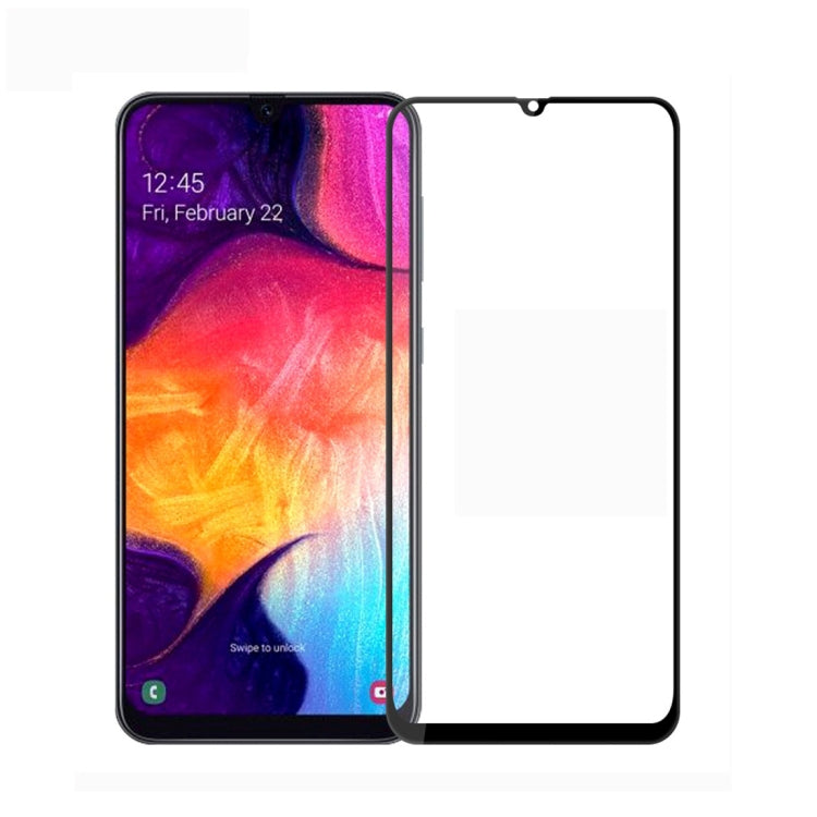 MOFI 9H 3D Explosion-proof Curved Screen Tempered Glass Film for Galaxy A30 (Black) - Galaxy Tempered Glass by MOFI | Online Shopping UK | buy2fix