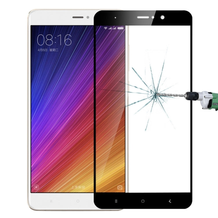 MOFI Xiaomi Mi 5s Plus 0.3mm 9H Hardness 2.5D Explosion-proof Full Screen Tempered Glass Screen Film(Black) -  by MOFI | Online Shopping UK | buy2fix