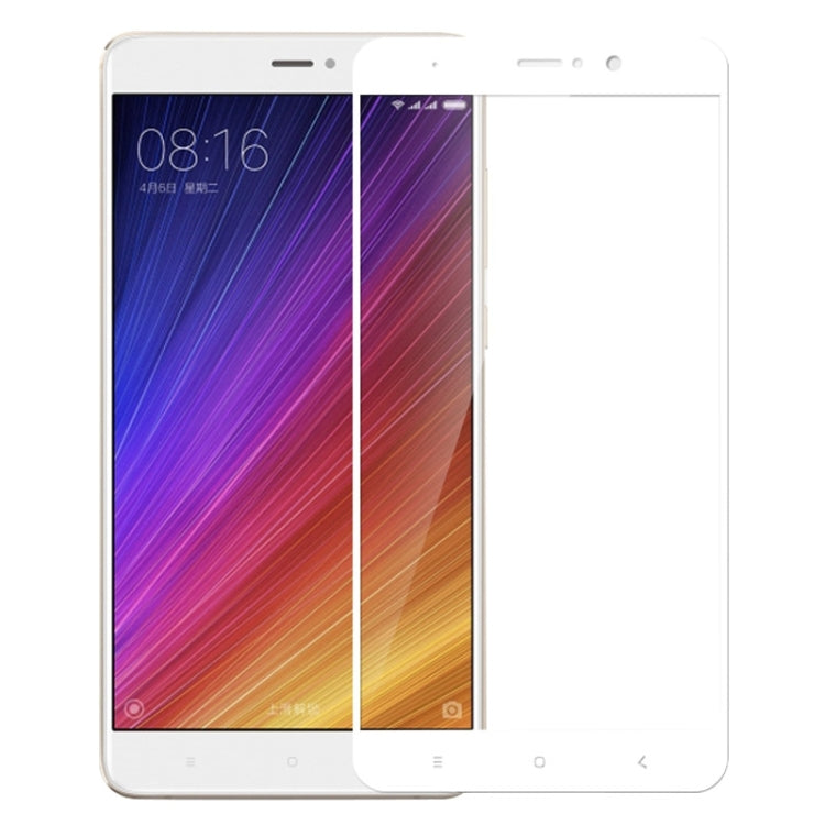 MOFI Xiaomi Mi 5s Plus 0.3mm 9H Hardness 2.5D Explosion-proof Full Screen Tempered Glass Screen Film(White) -  by MOFI | Online Shopping UK | buy2fix