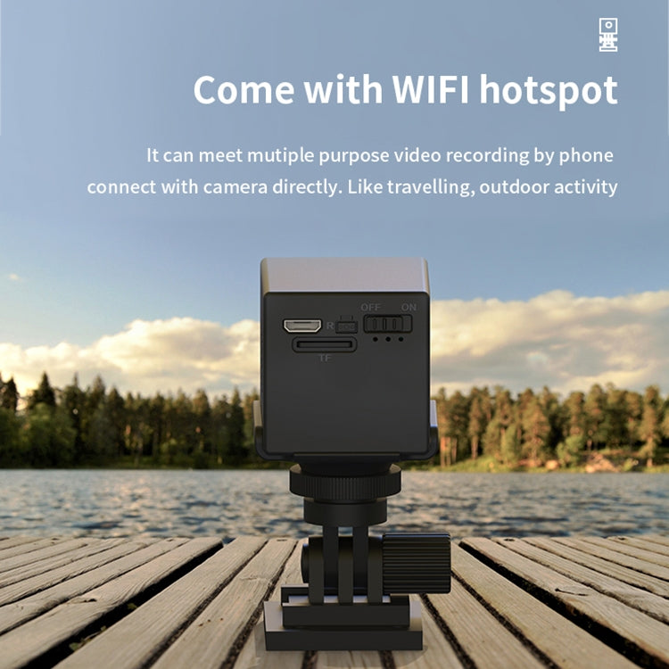 CAMSOY S30 1080P Long Battery Life WiFi Wireless Network Action Camera Wide-angle Recorder with Mount - Mini Camera by CAMSOY | Online Shopping UK | buy2fix