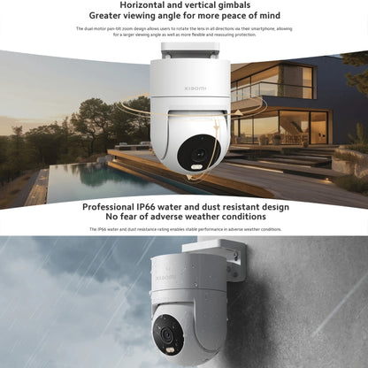 Original Xiaomi CW300 4MP Outdoor Camera IP66 Waterproof Full Color Night Vision WiFi Camera, US Plug - Wireless Camera by Xiaomi | Online Shopping UK | buy2fix