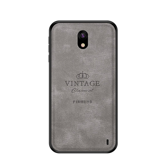 PINWUYO Shockproof Waterproof Full Coverage PC + TPU + Skin Protective Case for Nokia 1 Plus (Grey) - Nokia Cases by PINWUYO | Online Shopping UK | buy2fix