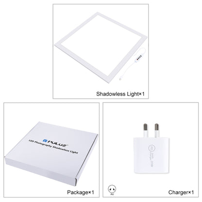 PULUZ 1000LM LED Acrylic No Polar Dimming Shadowless Light Pad with Switch for 40cm Photo Studio Box(AU Plug) -  by PULUZ | Online Shopping UK | buy2fix