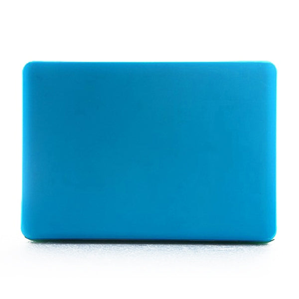 ENKAY for MacBook Pro 15.4 inch (US Version) / A1286 4 in 1 Frosted Hard Shell Plastic Protective Case with Screen Protector & Keyboard Guard & Anti-dust Plugs(Blue) - MacBook Pro Cases by ENKAY | Online Shopping UK | buy2fix