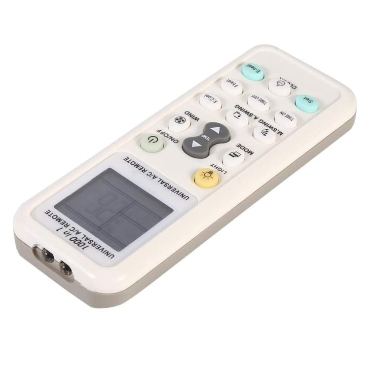 Chunghop K-1028E 1000 in 1 Universal A/C Remote Controller with Flashlight(White) - Air-Conditioner by CHUNGHOP | Online Shopping UK | buy2fix