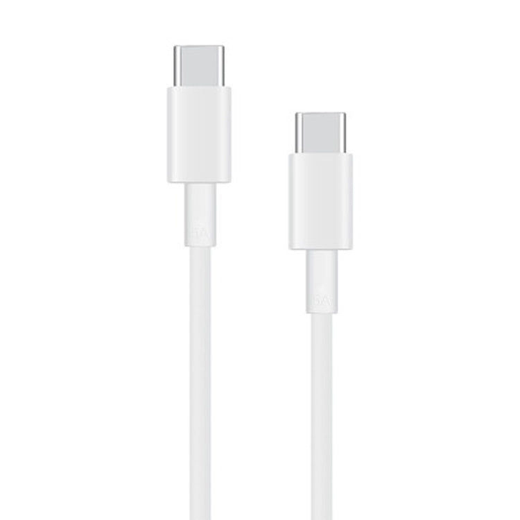 Original Huawei CP43 5A USB-C / Type-C to USB-C / Type-C Fast Charging Data Cable, Cable Length: 1m (White) - USB-C & Type-C Cable by Huawei | Online Shopping UK | buy2fix