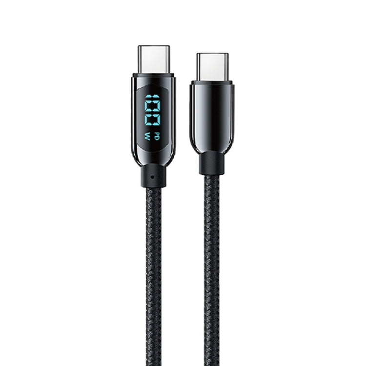 Mutural Li-CC002 1.2m 100W Digital Display USB-C / Type-C to Type-C Charging Data Cable - USB-C & Type-C Cable by Mutural | Online Shopping UK | buy2fix