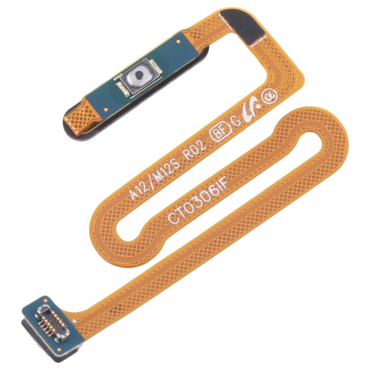 For Samsung Galaxy M12 / A12 SM-A125/M125/A127 Original Fingerprint Sensor Flex Cable (Red) - Galaxy A Series Parts by buy2fix | Online Shopping UK | buy2fix