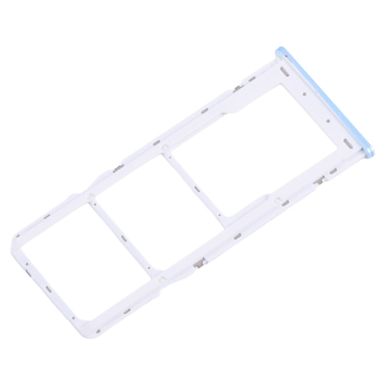 For TCL 30 SE / 30E / 305 / 306 Original SIM Card Tray + SIM Card Tray + Micro SD Card Tray (Baby Blue) - For TCL by buy2fix | Online Shopping UK | buy2fix