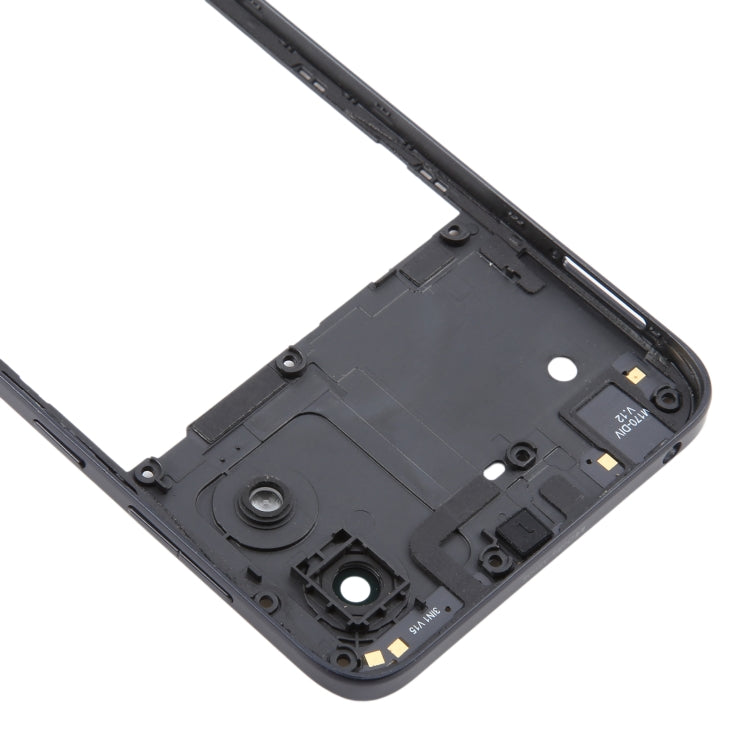 For Motorola Moto E13 Original Middle Frame Bezel Plate (Black) - Frame Bezel Plate by buy2fix | Online Shopping UK | buy2fix