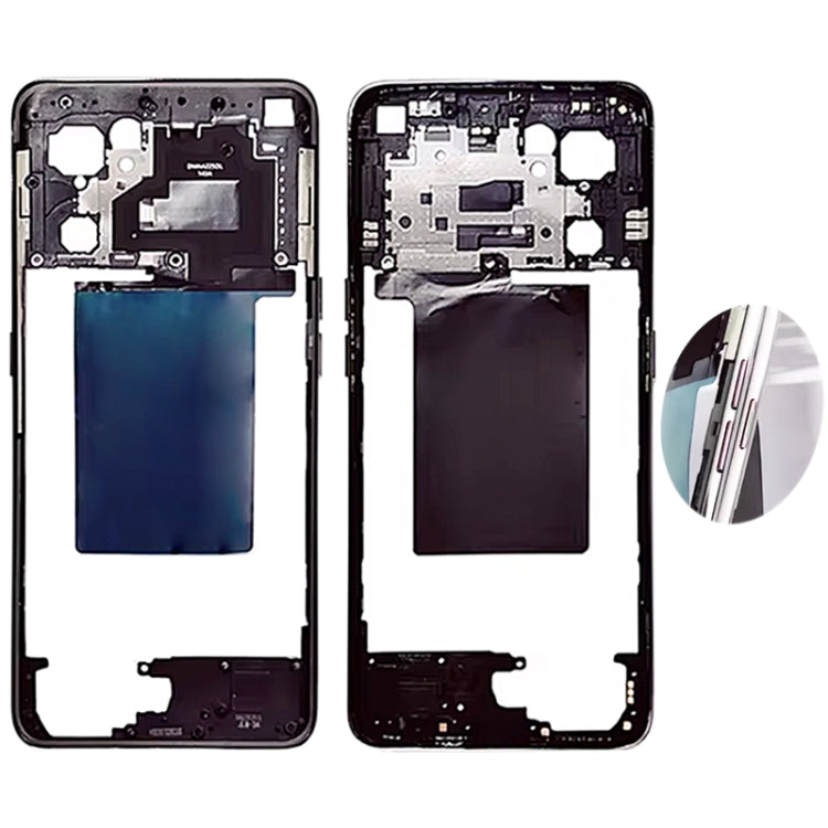 For OnePlus Nord CE 2 5G IV2201 Middle Frame Bezel Plate (Grey) - Frame Bezel Plate by buy2fix | Online Shopping UK | buy2fix