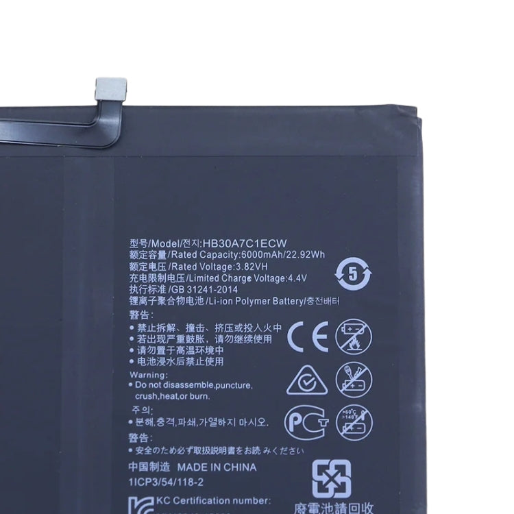 6000mAh Battery Replacement For Huawei MediaPad M6 Turbo 8.4 / M6 8.4 VRD-AL09 VRD-AL10 VRD-W10 VRD-W09 HB30A7C1ECW - For Huawei by buy2fix | Online Shopping UK | buy2fix