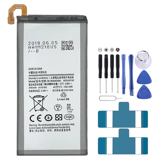 3700mAh Battery Replacement For Samsung Galaxy A8 Star / A9 Star SM-G885F G8850 G885Y EB-BG885ABU - For Samsung by buy2fix | Online Shopping UK | buy2fix