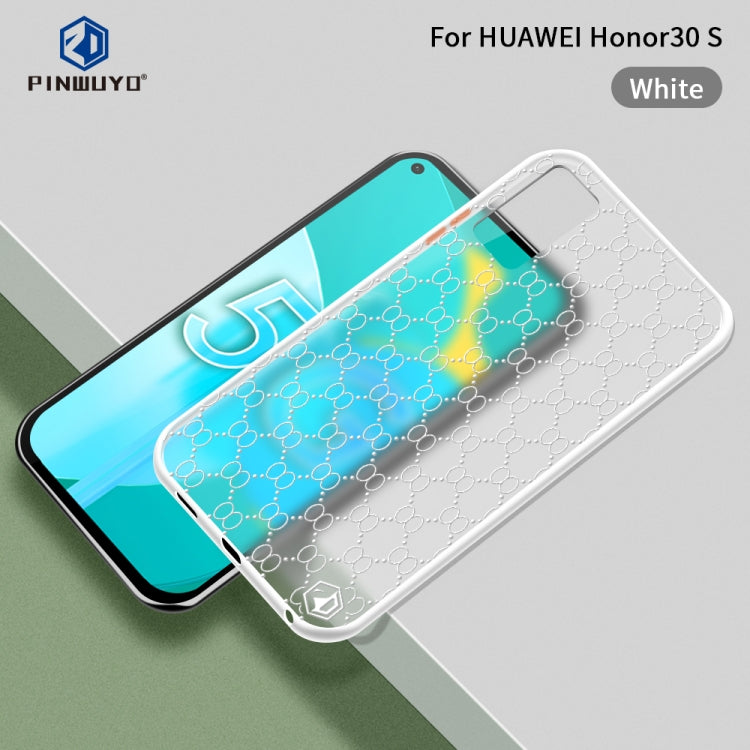 For Huawei Honor 30S PINWUYO Series 2 Generation PC + TPU Waterproof and Anti-drop All-inclusive Protective Case(white) - Honor Cases by PINWUYO | Online Shopping UK | buy2fix