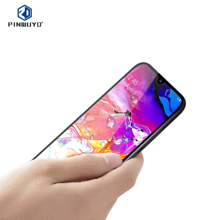 PINWUYO 9H 2.5D Full Glue Tempered Glass Film for Galaxy A60 - Galaxy Tempered Glass by PINWUYO | Online Shopping UK | buy2fix