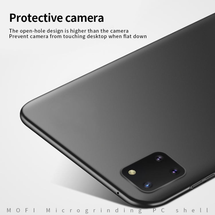 For Samsung Galaxy A81/Note10Lite MOFI Frosted PC Ultra-thin Hard C(Black) - Galaxy Phone Cases by MOFI | Online Shopping UK | buy2fix