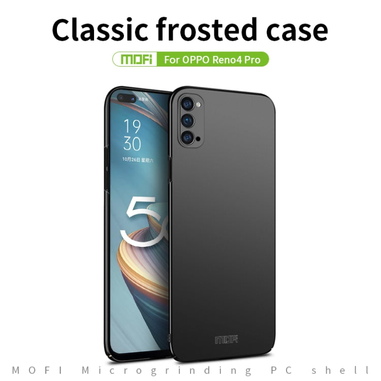 For OPPO Reno4 Pro MOFI Frosted PC Ultra-thin Hard Case(Rose Gold) - OPPO Cases by MOFI | Online Shopping UK | buy2fix