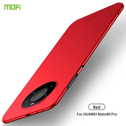 For Huawei Mate 40 Pro MOFI Frosted PC Ultra-thin Hard Case(Red) - Huawei Cases by MOFI | Online Shopping UK | buy2fix