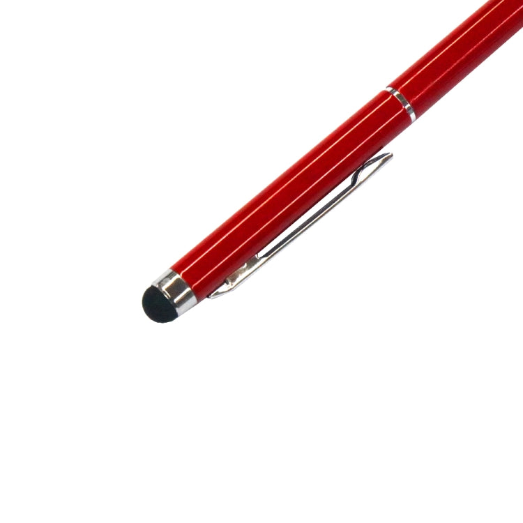 AT-18 3 in 1 Rotary Mobile Phone Touch Screen Handwriting Pen is Suitable for Apple / Huawei / Samsung(Red) - Stylus Pen by buy2fix | Online Shopping UK | buy2fix