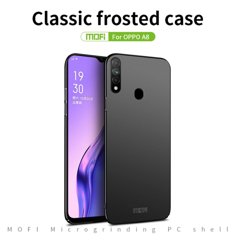 For OPPO A8 MOFI Frosted PC Ultra-thin Hard Case(Gold) - OPPO Cases by MOFI | Online Shopping UK | buy2fix