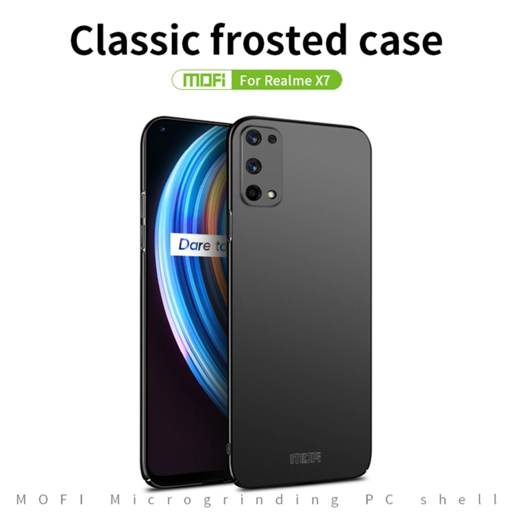 For OPPO Realme X7 MOFI Frosted PC Ultra-thin Hard Case(Rose Gold) - Realme Cases by MOFI | Online Shopping UK | buy2fix