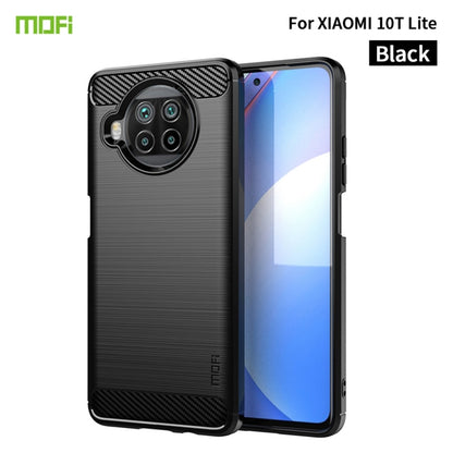 For Xiaomi Mi 10T Lite /Mi 10i 5G / Note 9 Pro 5G MOFI Gentleness Series Brushed Texture Carbon Fiber Soft TPU Case(Black) - Xiaomi Cases by MOFI | Online Shopping UK | buy2fix