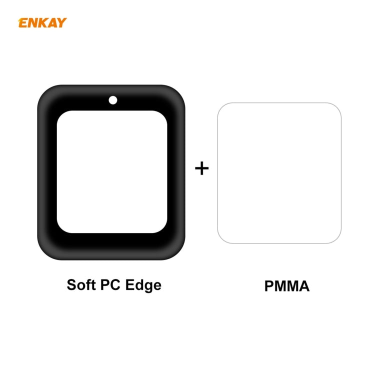 For Redmi Watch ENKAY Hat-Prince 3D Full Screen Soft PC Edge + PMMA HD Screen Protector Film - Screen Protector by ENKAY | Online Shopping UK | buy2fix