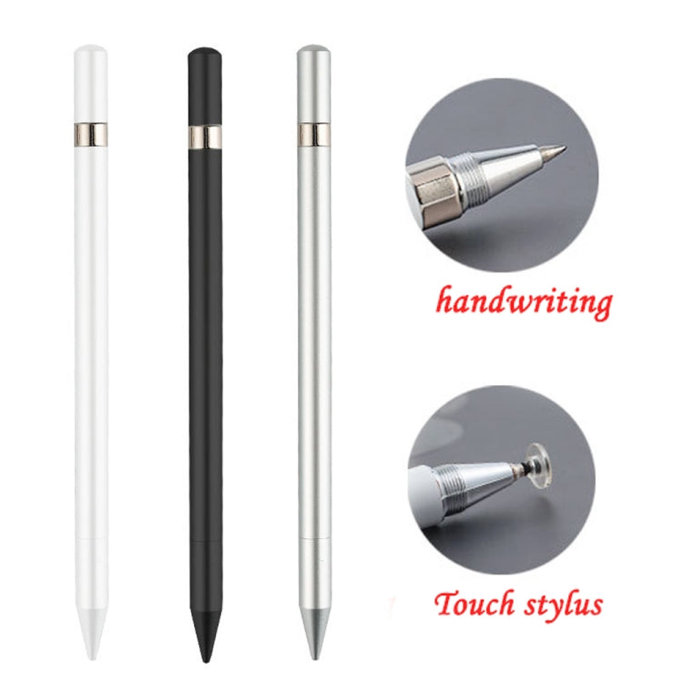 AT-25 2 in High-precision Mobile Phone Touch Capacitive Pen Writing Pen(Black) - Stylus Pen by buy2fix | Online Shopping UK | buy2fix