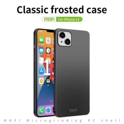 For iPhone 13 MOFI Frosted PC Ultra-thin Hard Case(Red) - iPhone 13 Cases by MOFI | Online Shopping UK | buy2fix