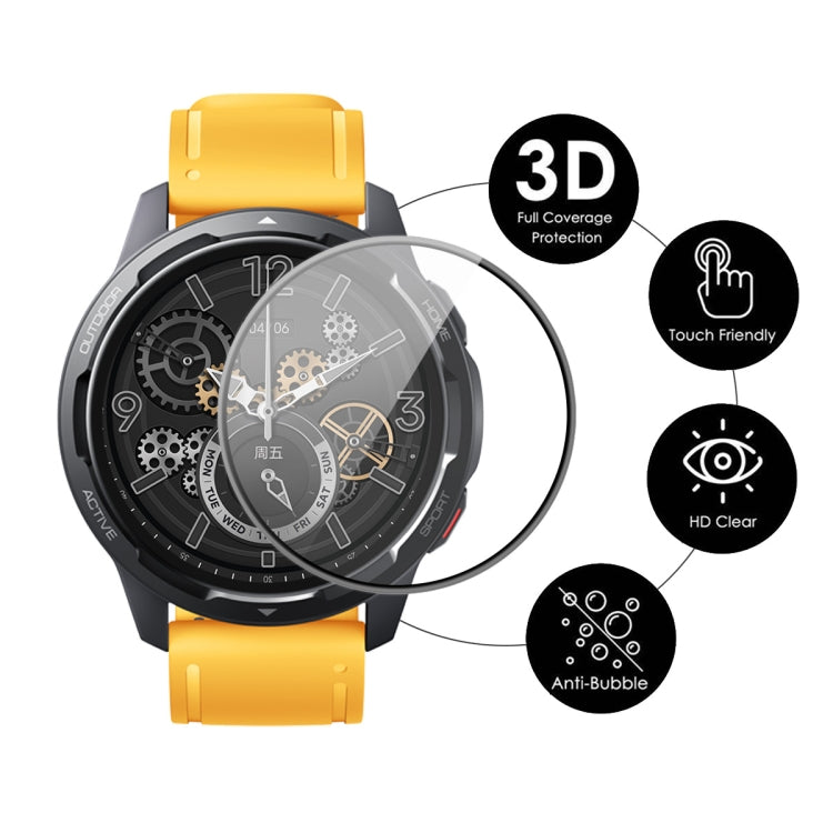 5 PCS For Xiaomi Watch Color 2 ENKAY Hat-Prince 3D Full Coverage Soft PC Edge + PMMA HD Screen Protector Film - Screen Protector by ENKAY | Online Shopping UK | buy2fix
