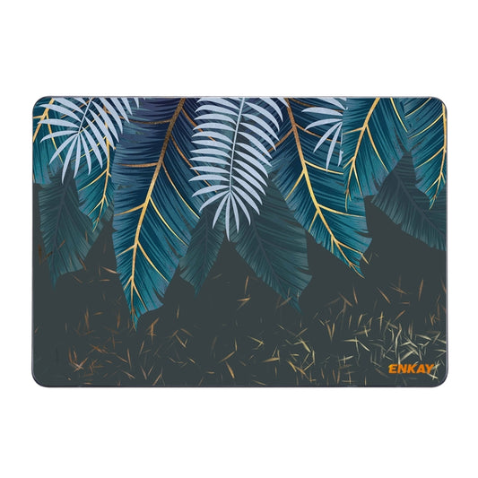 For MacBook Air 13.3 inch A2179 / A2337 ENKAY Hat-Prince Natural Series Laotop Protective Crystal Case(Palm Leaf) - MacBook Air Cases by ENKAY | Online Shopping UK | buy2fix