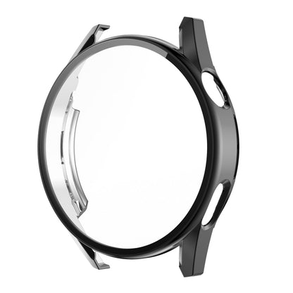 For Huawei Watch GT 3 46mm ENKAY PC Frame + Tempered Glass Protector Composite Case(Black) - Watch Cases by ENKAY | Online Shopping UK | buy2fix